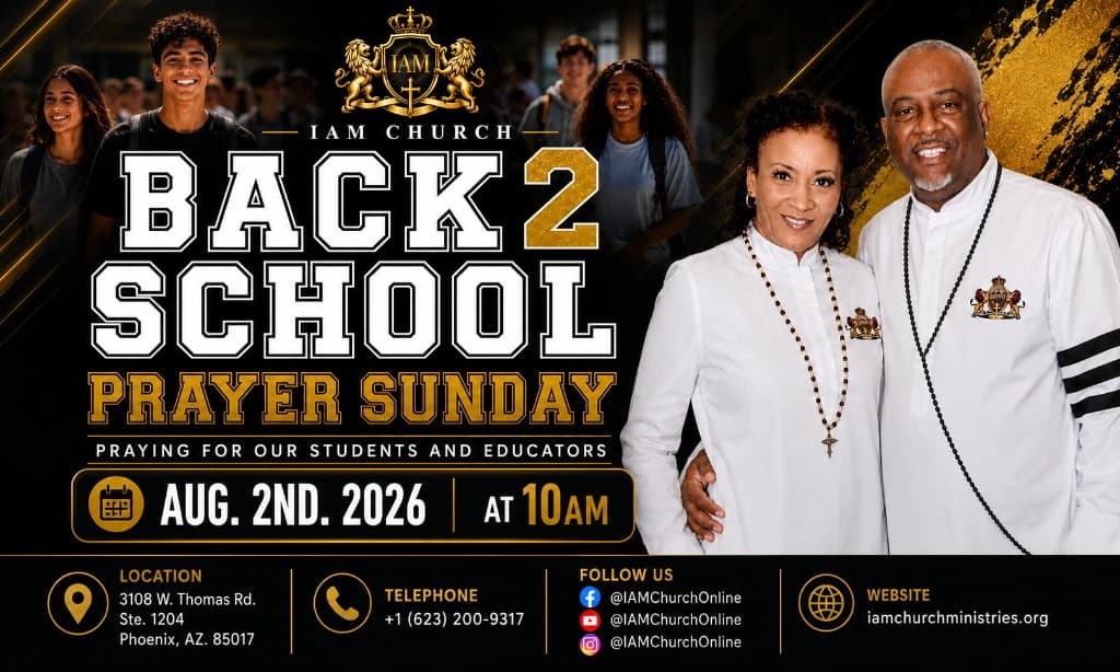 Back 2 School Prayer Sunday