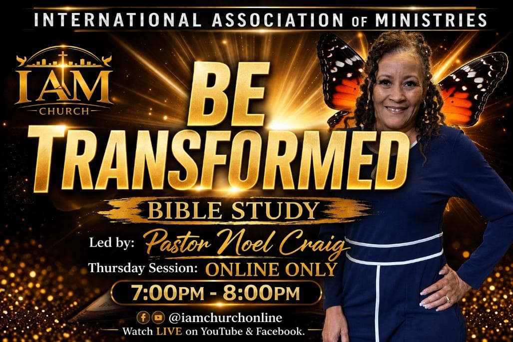 Be Transformed Thursday Bible Study