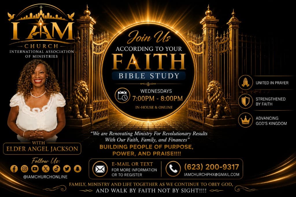 According to Your Faith Bible Study