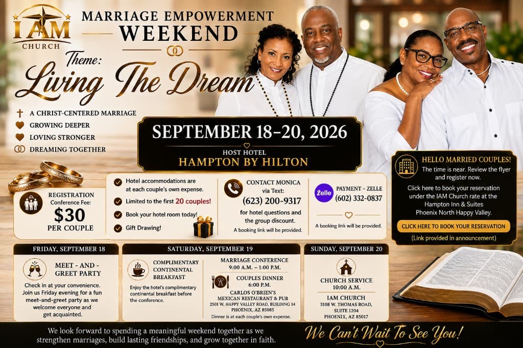 Marriage Empowerment Weekend — Living The Dream